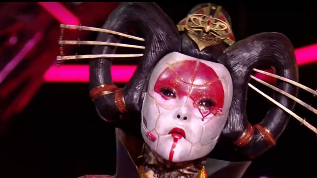 La Geishamouraï dans Mask Singer 2024