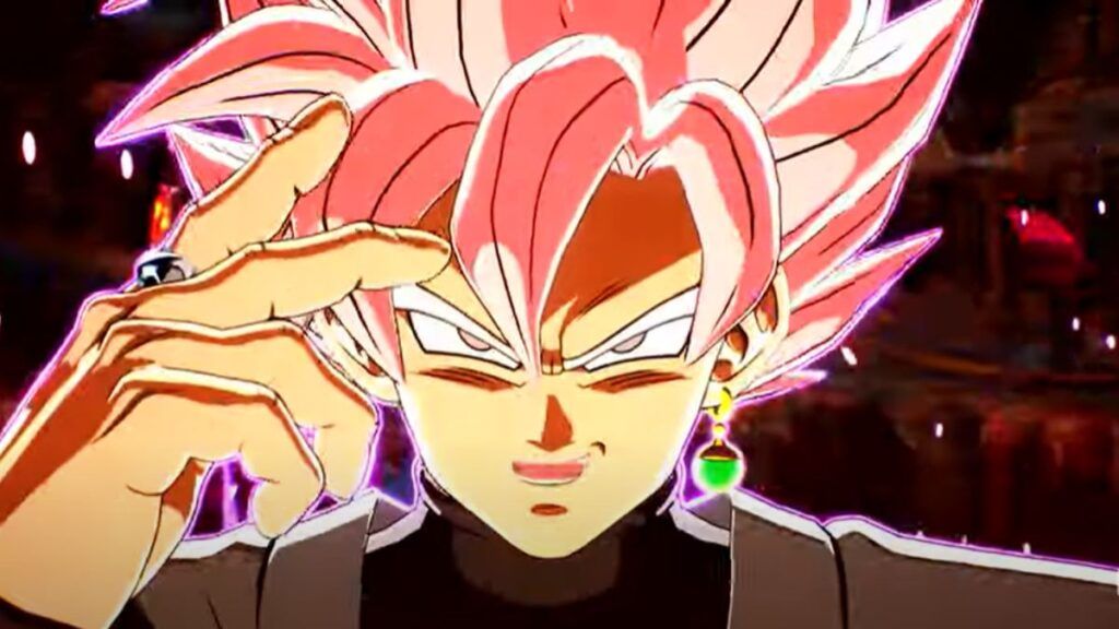 L'introduction de Black Goku Super Saiyan Rosé dans le jeu vidéo Dragon Ball Sparking Zero