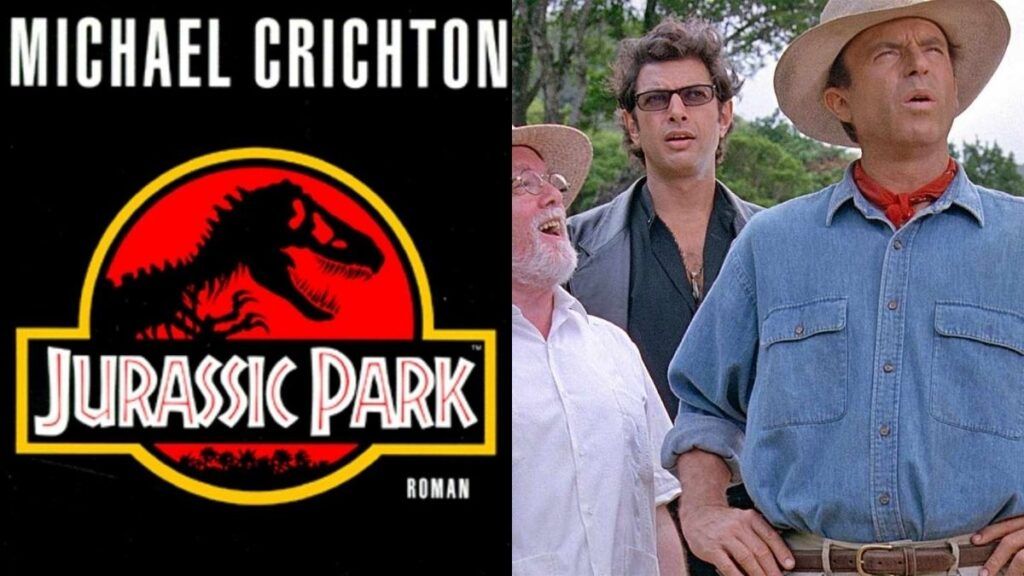 Romans adaptés au cinéma Jurassic Park - Michaël Crichton