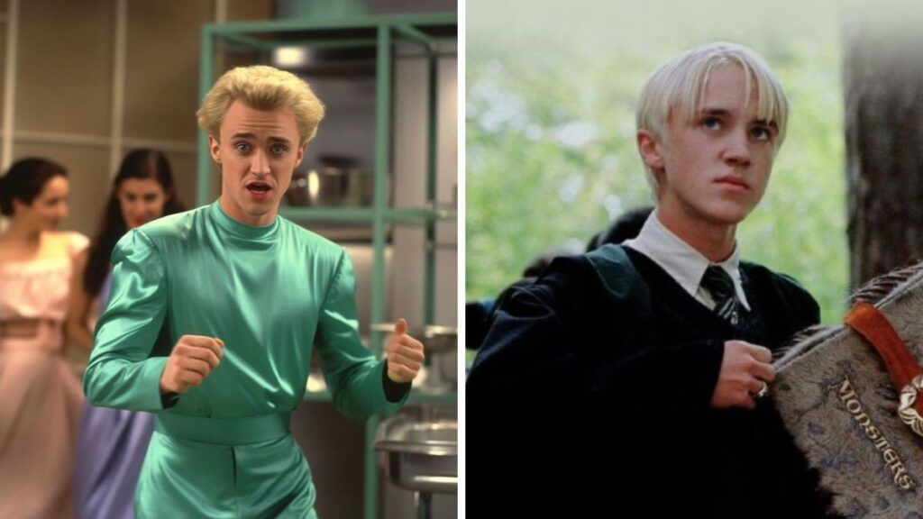 Drago Malefoy de Harry Potter dans une sitcom des années 80