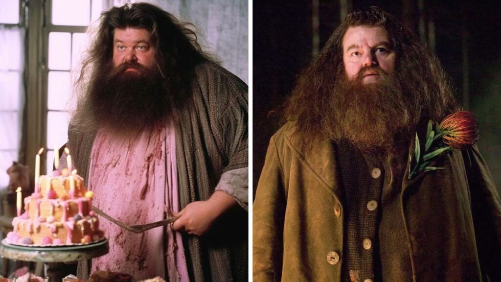 Hagrid de Harry Potter dans une sitcom des années 80