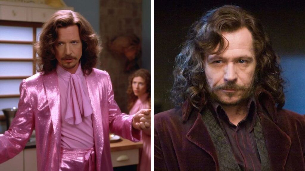 Sirius Black de Harry Potter dans une sitcom des années 80