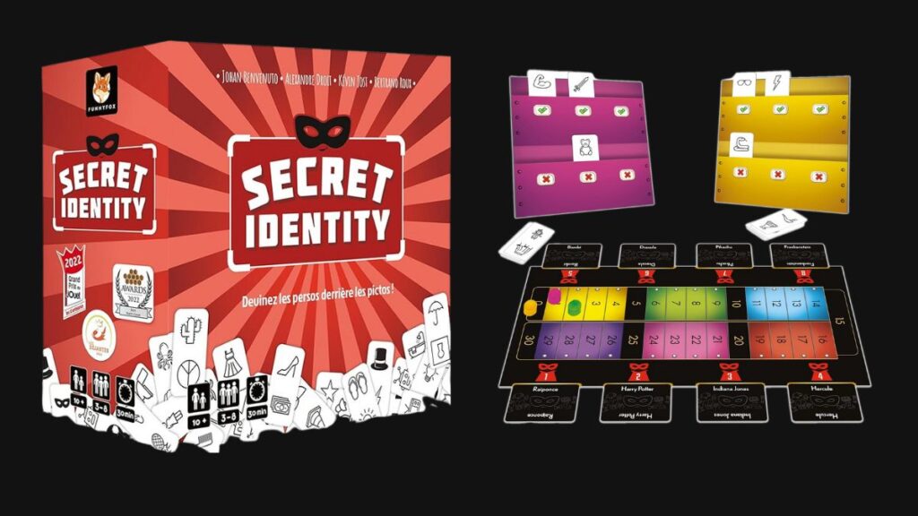 Jeu de société - Secret identity