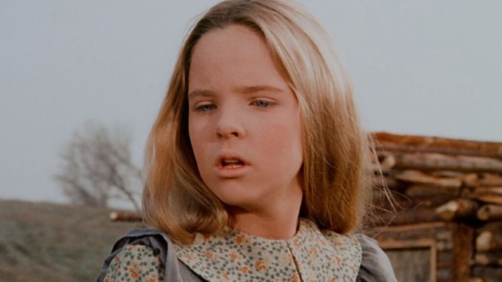 Mary Ingalls (Melissa Sue Anderson) dans La Petite Maison dans la Prairie.