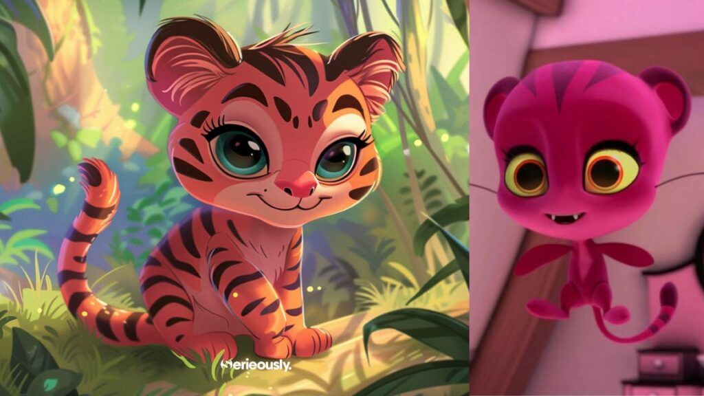 Roarr le Kwami en version intelligence artificielle compagnons Disney et dans Miraculous