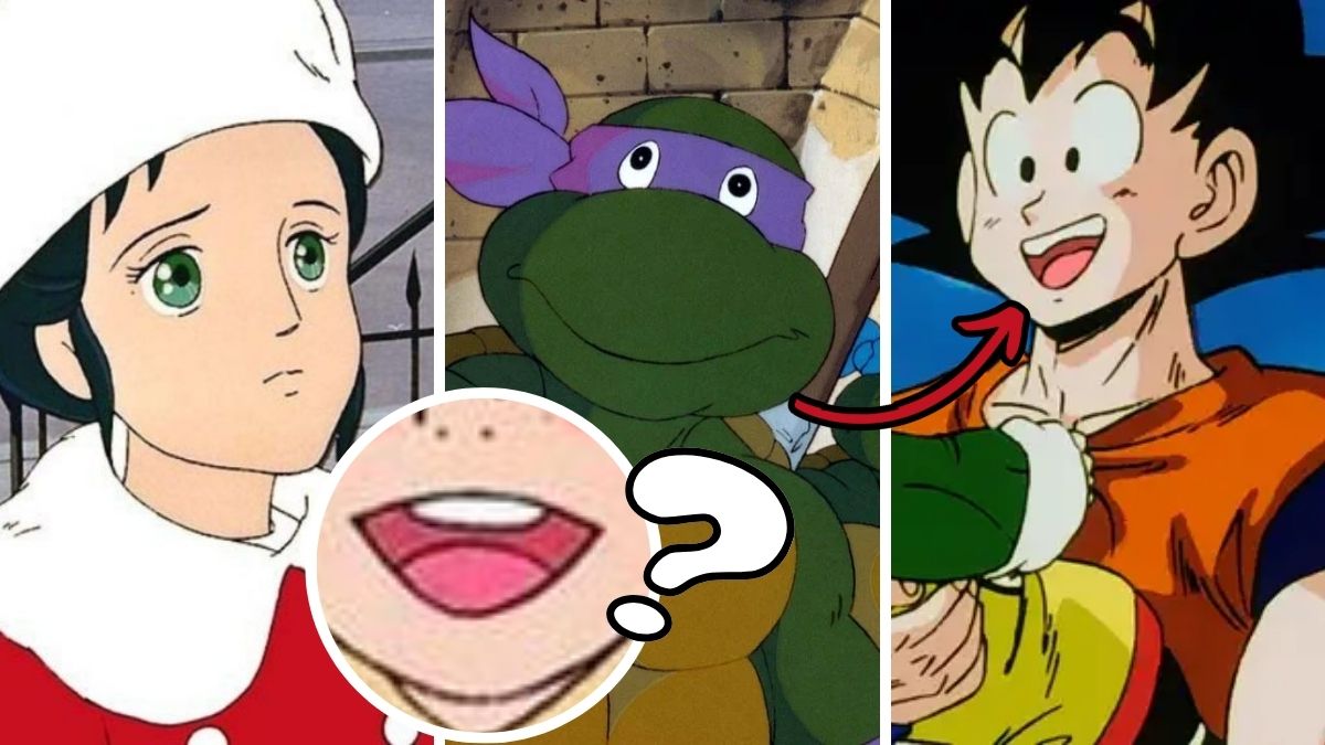 Quiz : t&rsquo;as grandi dans les années 80 si tu reconnais ces 5 dessins animés grâce au sourire des personnages