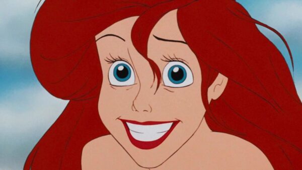 ariel, sourire, la petite sirène, disney