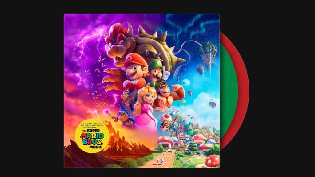Vinyle de Super Mario Bros. le film