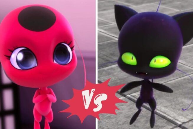 Sondage Miraculous : quel Kwami aimes-tu le moins entre Tikki et Plagg ?