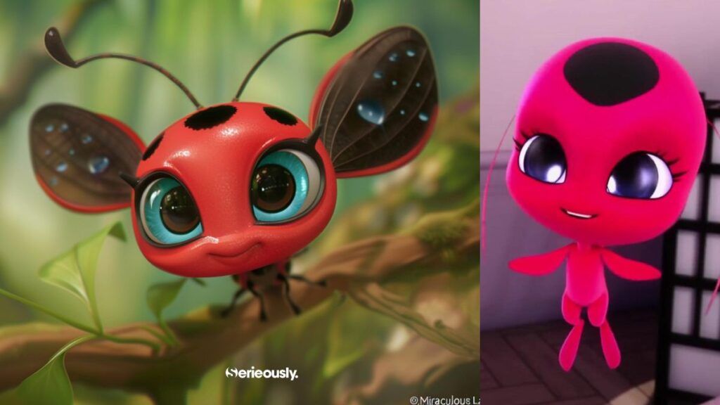 Tikki le Kwami en version intelligence artificielle compagnons Disney et dans Miraculous