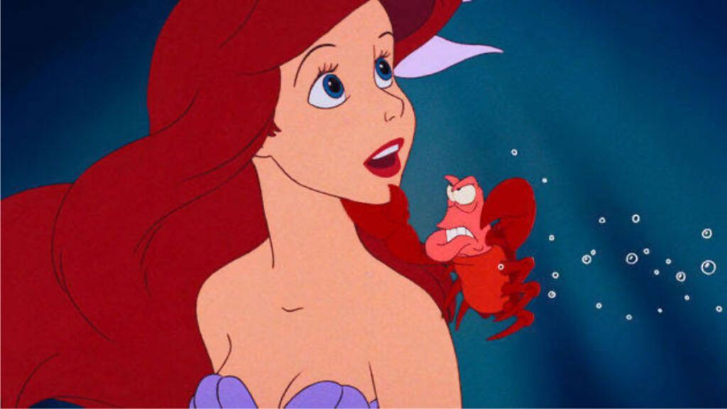 ariel dans la petite sirène