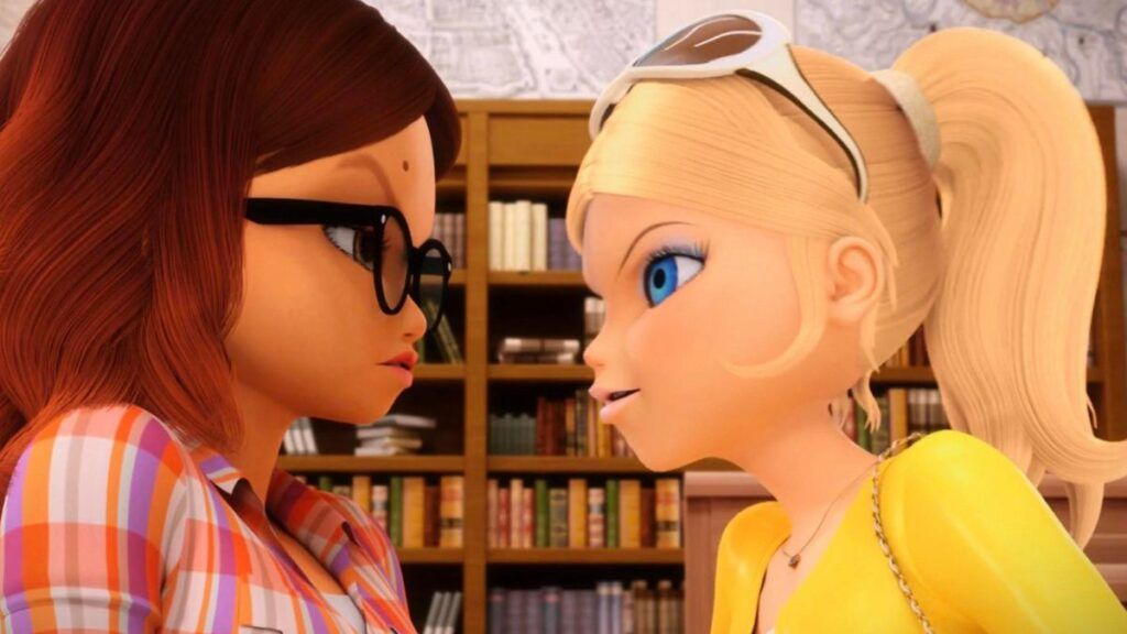 Alya et Chloé dans Miraculous