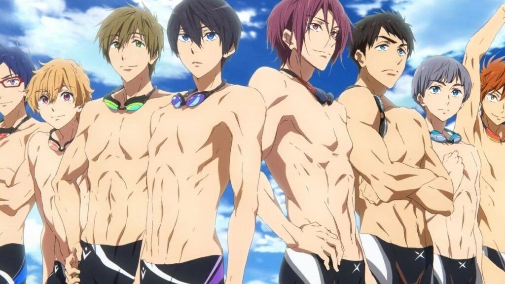 anime natation free !