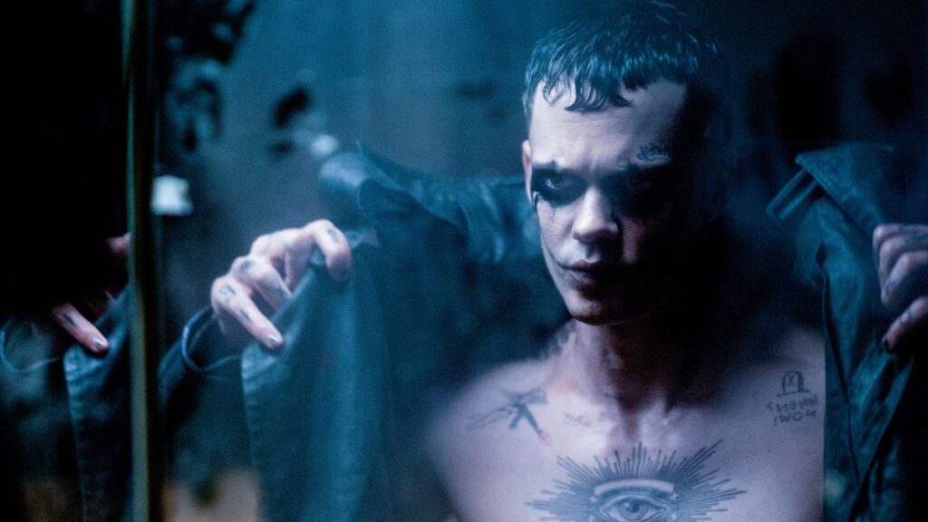 Bill Skarsgård en Eric dans The Crow