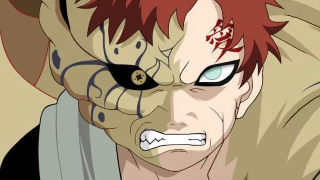 Gaara dans Naruto