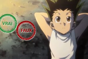 T&rsquo;es un expert Hunter x Hunter si tu as 10/10 à ce quiz vrai faux sur Gon