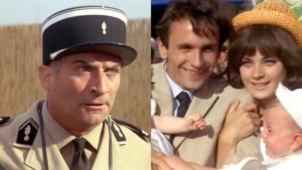 Louis de Funès et Patrice Laffont dans Le Gendarme de Saint-Tropez