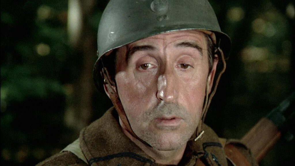 Le soldat Pithivier (Jean Lefebvre) dans le film Mais où est donc passée la 7ème Compagnie.