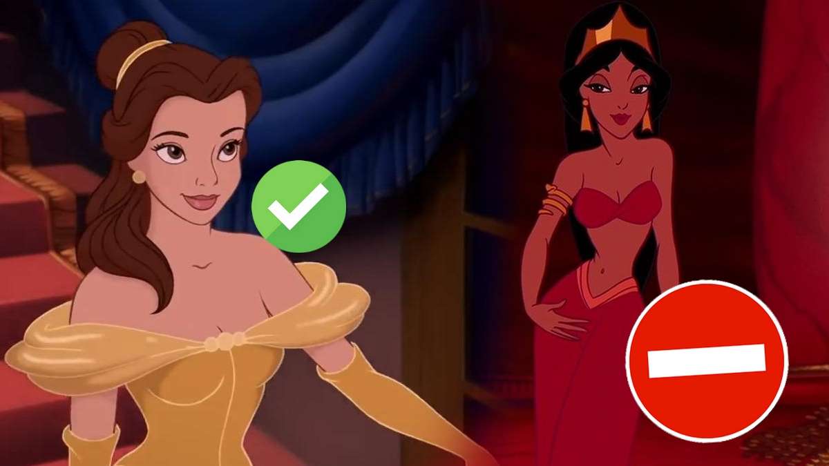 Pourquoi les princesses Disney ne portent pas de robe rouge ?