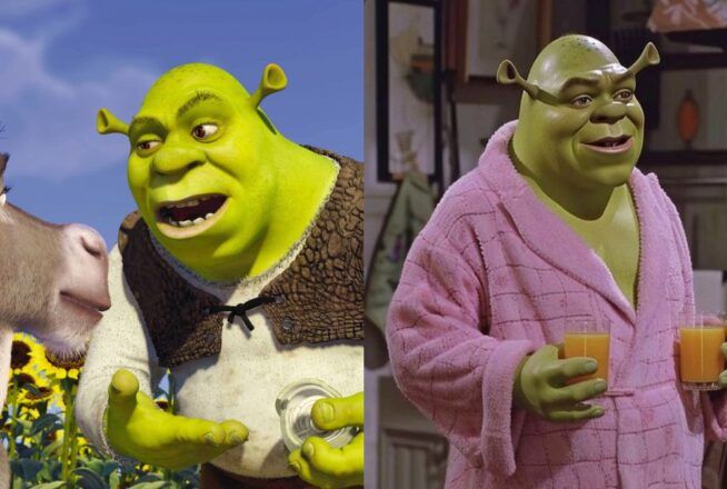 Une IA imagine Shrek version sitcom des années 80 et c’est fabuleux