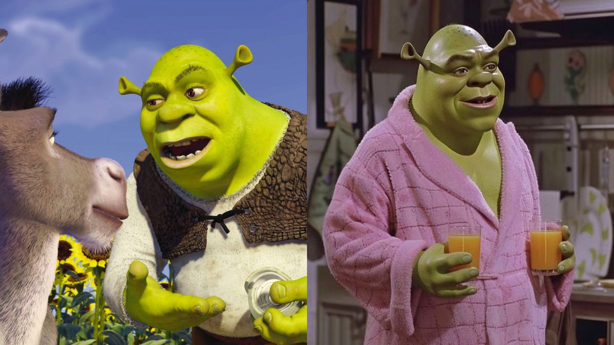 Une IA imagine Shrek version sitcom des années 80 et c’est fabuleux