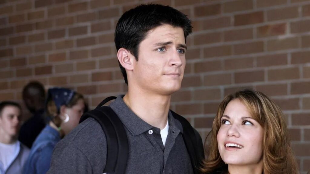 Nathan et Haley dans la série Les Frères Scott.