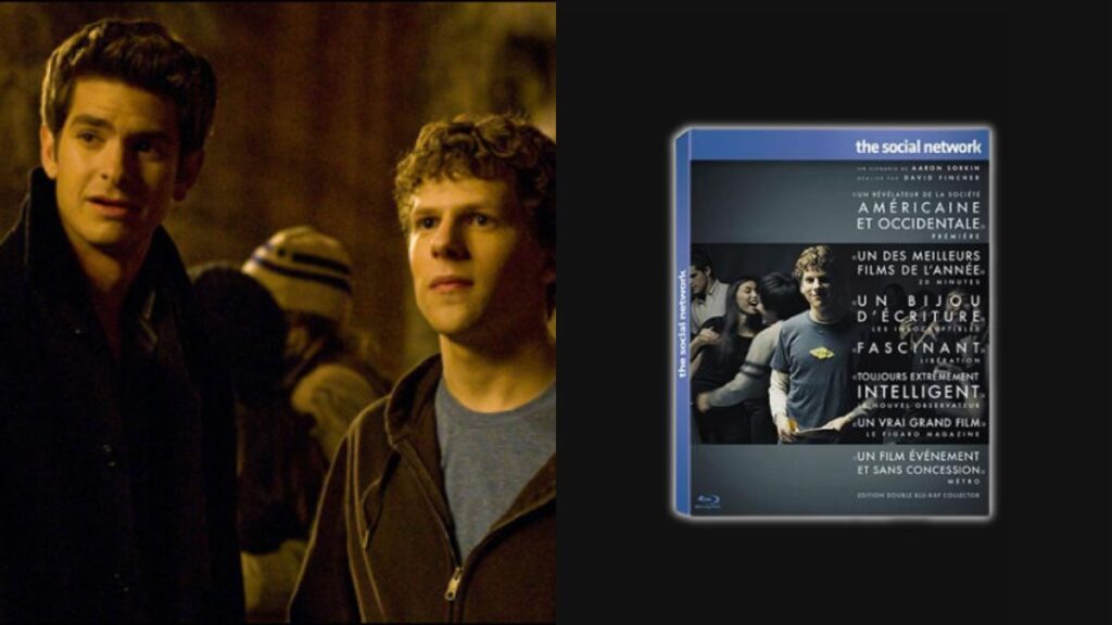 The Social Network Blu-ray