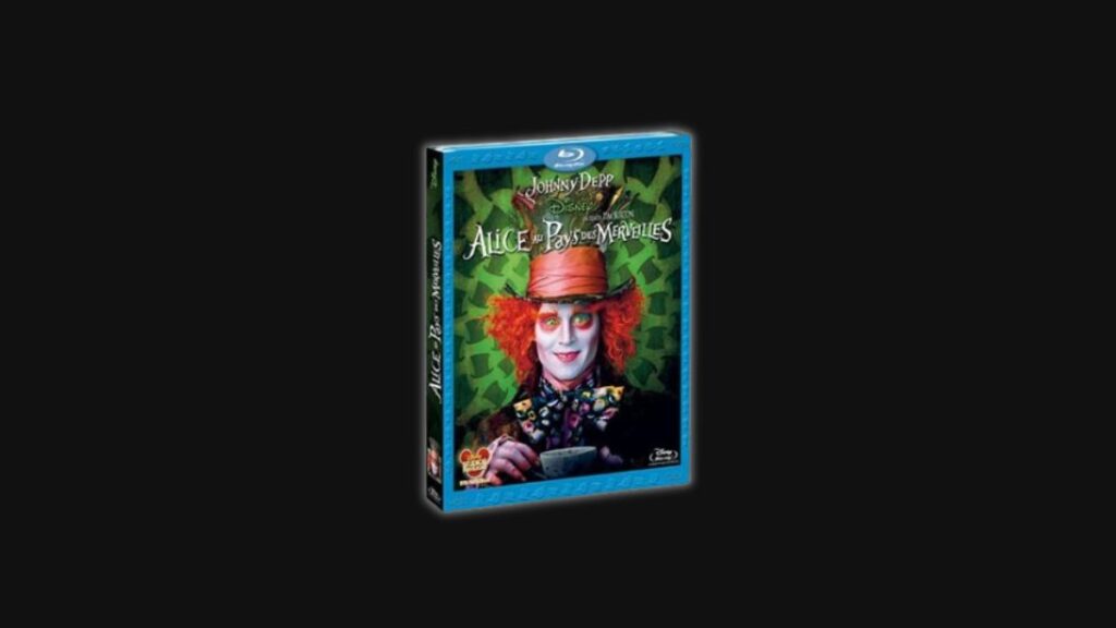 Alice au Pays des Merveilles Tim burton Blu-ray