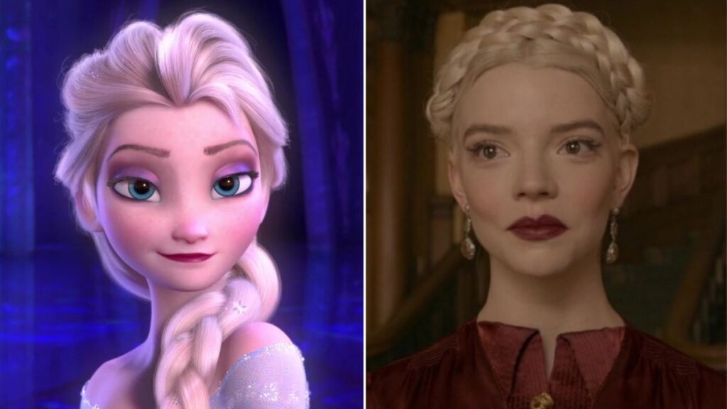 Anya taylor joy future elsa dans le live action de la reine des neiges