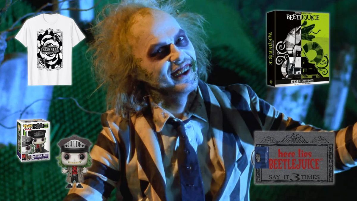 5 accessoires monstrueux à offrir à un grand fan de Beetlejuice