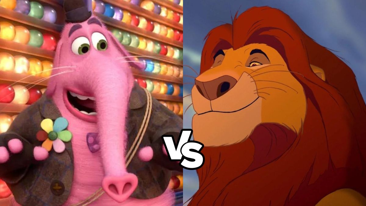 Sondage : tu préfères sauver Bing Bong (Vice-Versa) ou Mufasa (Le Roi Lion) ?