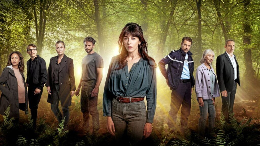 L'affiche de la série Brocéliande sur TF1.