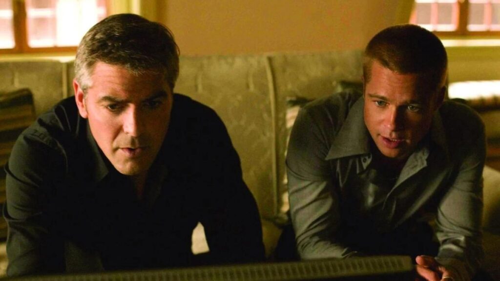 Danny (George Clooney) et rusty (Brad Pitt) dans la saga Ocean's