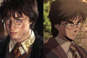 Une IA imagine les héros de Harry Potter version anime… et c’est magique !