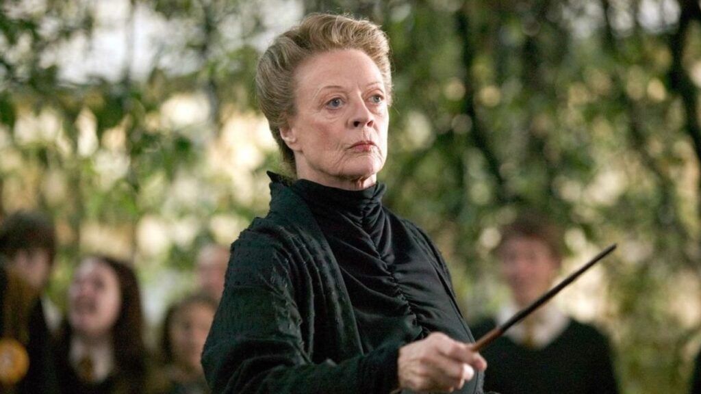 professeur McGonagall harry potter maggie smith