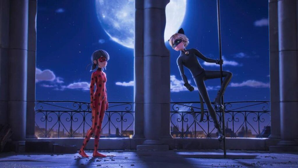 Ladybug et Chat Noir dans Miraculous : Le Film