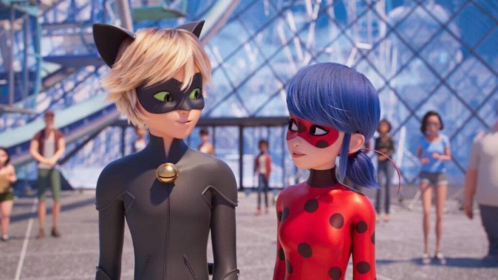 Chat Noir et Ladybug dans Miraculous : Le Film