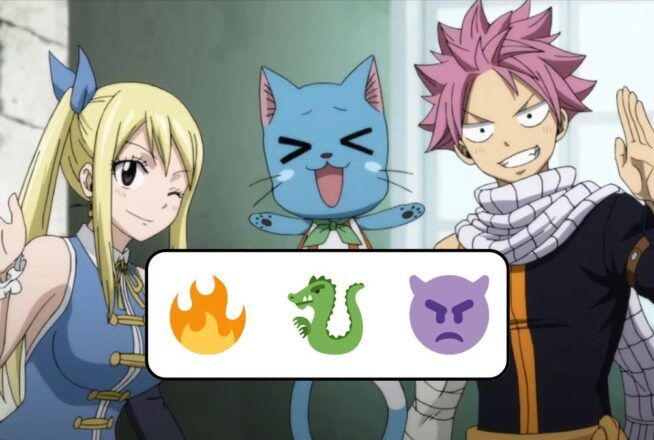 Quiz Fairy Tail : tu rejoins la guilde des fées si tu retrouves ces 5 mages grâce à 3 émojis