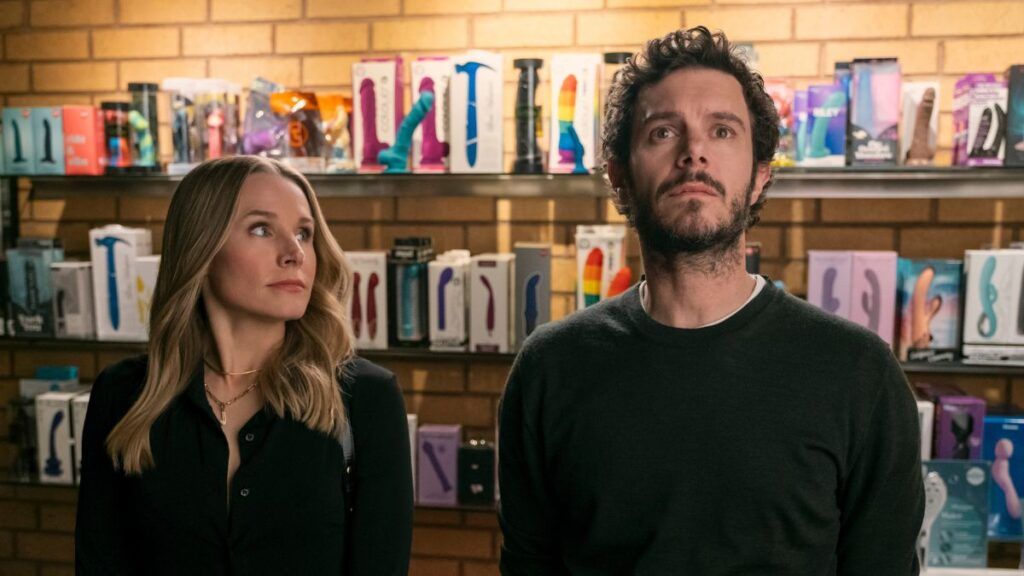 Kristen Bell et Adam Brody dans la série Netflix Nobody Wants This