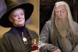 Sondage Harry Potter : tu préfères Minerva McGonagall ou Albus Dumbledore