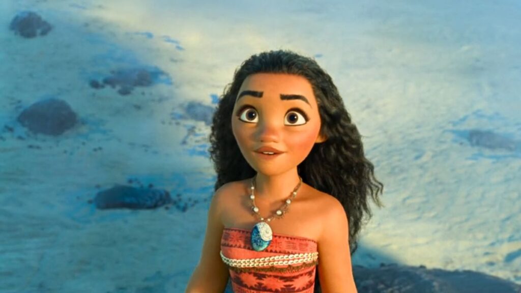 Vaiana dans le film Disney