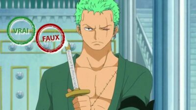 T'es de la génération One Piece si tu as 10/10 à ce quiz vrai ou faux sur Zoro