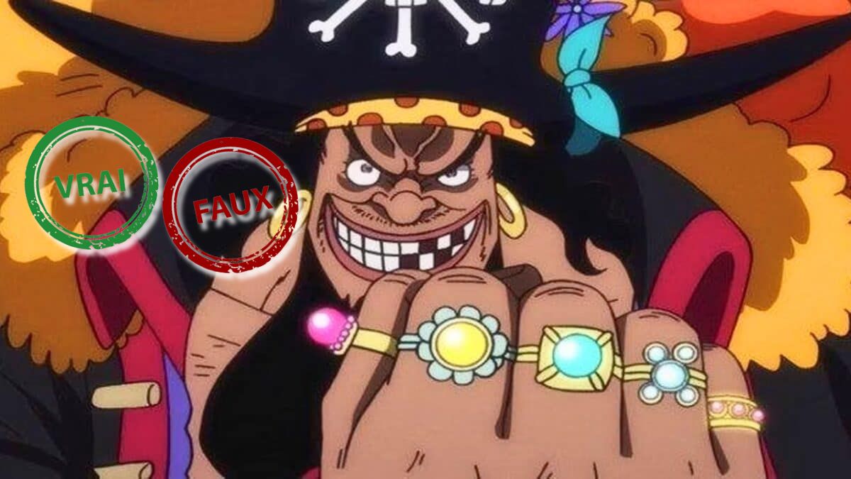 T’es de la génération One Piece si tu as 10/10 à ce quiz vrai ou faux sur Barbe Noire