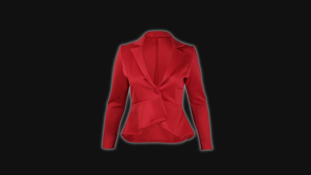 Blazer rouge Harley Quinn