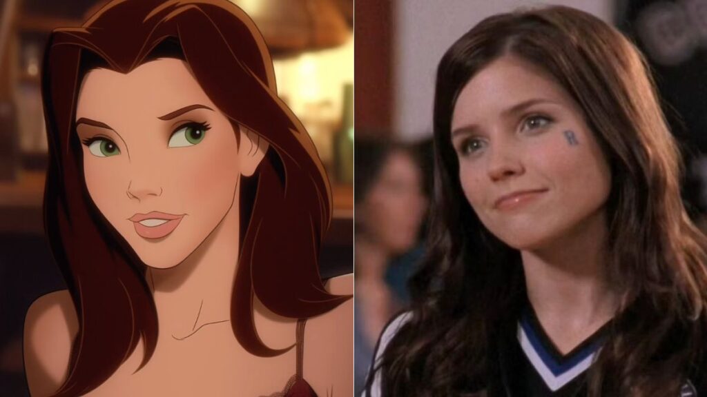 Brooke Davis imaginée dans le monde de Disney par une intelligence artificielle