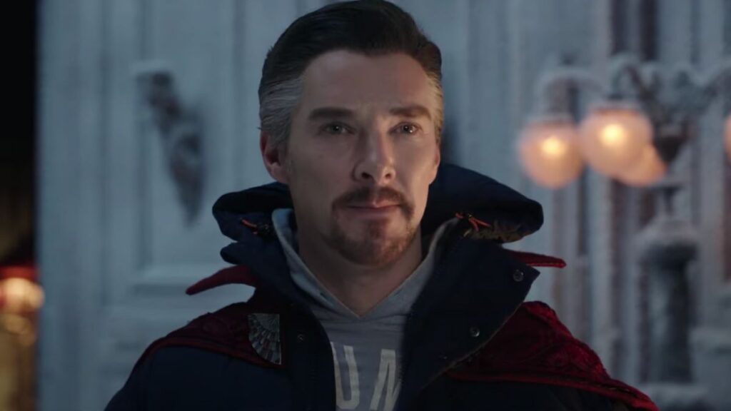 Doctor Strange dans Spider-Man No Way Home