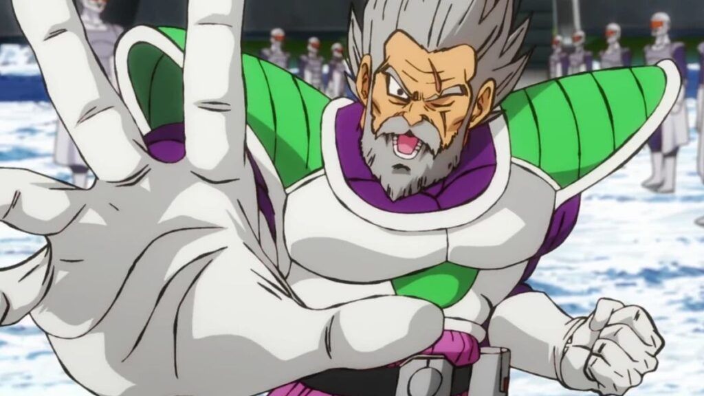 Paragus, saiyan Dragon Ball Super