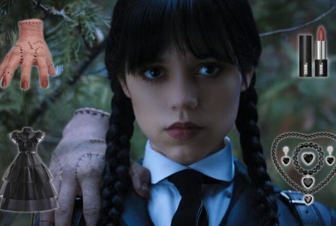 Les 10  accessoires essentiels pour se déguiser en Mercredi Addams à Halloween