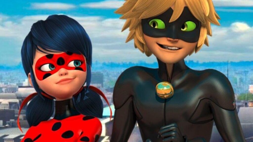 Les personnages de Ladybug et Chat Noir de Miraculous