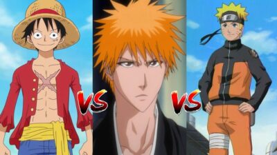 Sondage : quel anime aimes-tu le moins entre Naruto, One Piece et Bleach ?